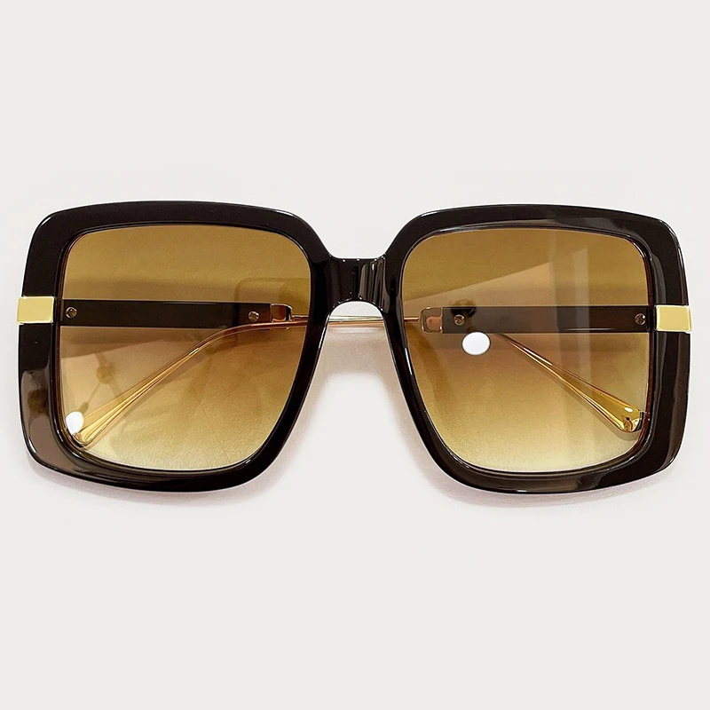 

2021 Новые Фирменные солнечные очки с квадратными линзами моды для женщин модные большое зеркало в рамке, солнцезащитные очки, женские солнце...