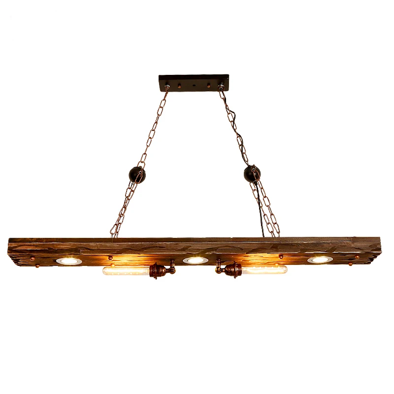 

Loft Iron Pendant Light 4 Edison Bulbs. Nightclub Industrial Steampunk Metal Punk Lamp Vintage Retro Deco Lighting Fixture