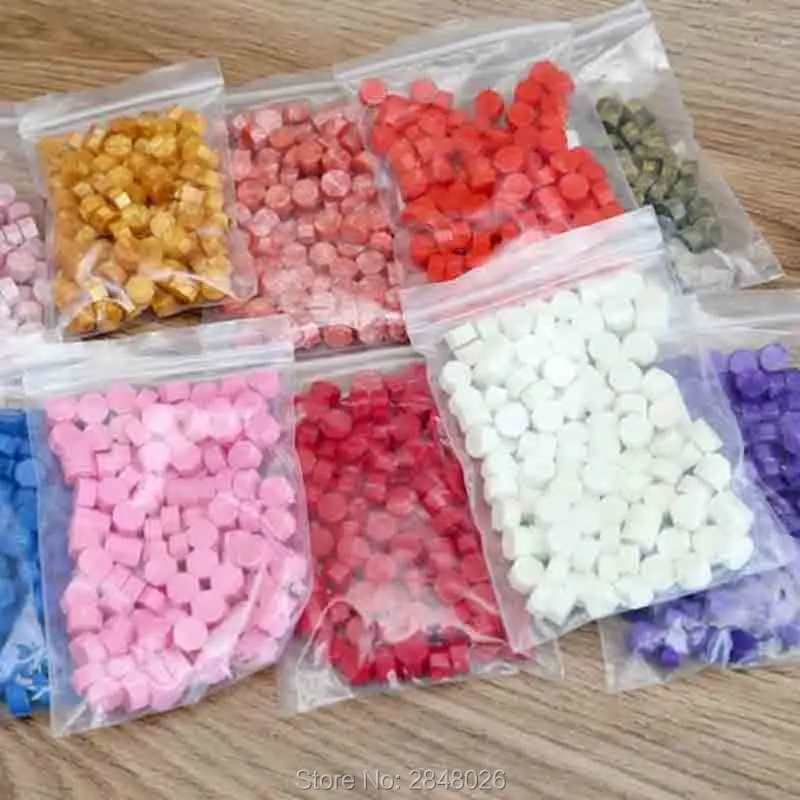 40 цветов восковые палочки для герметизации конвертов цветные бусины | Дом и сад