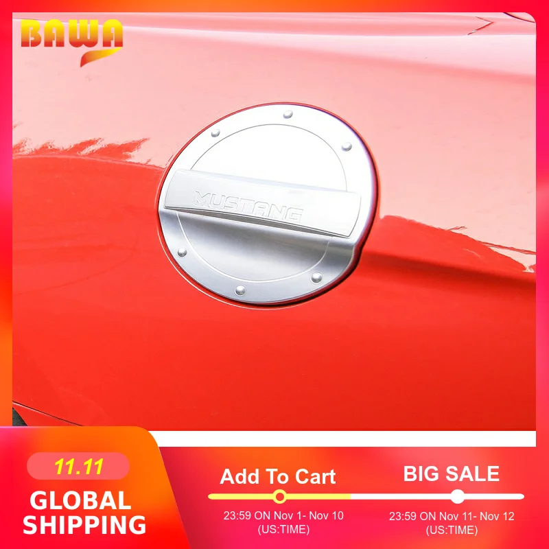 BAWA из АБС пластика для крышки топливного бака автомобиля отделка украшения