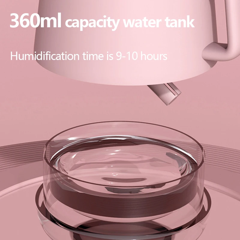 

Portable Crystal Aromatheraphy Humidifier USB Wireless Aroma xaomi Essential Oil Diffuser Air Humidificador with Atmosphere Lamp