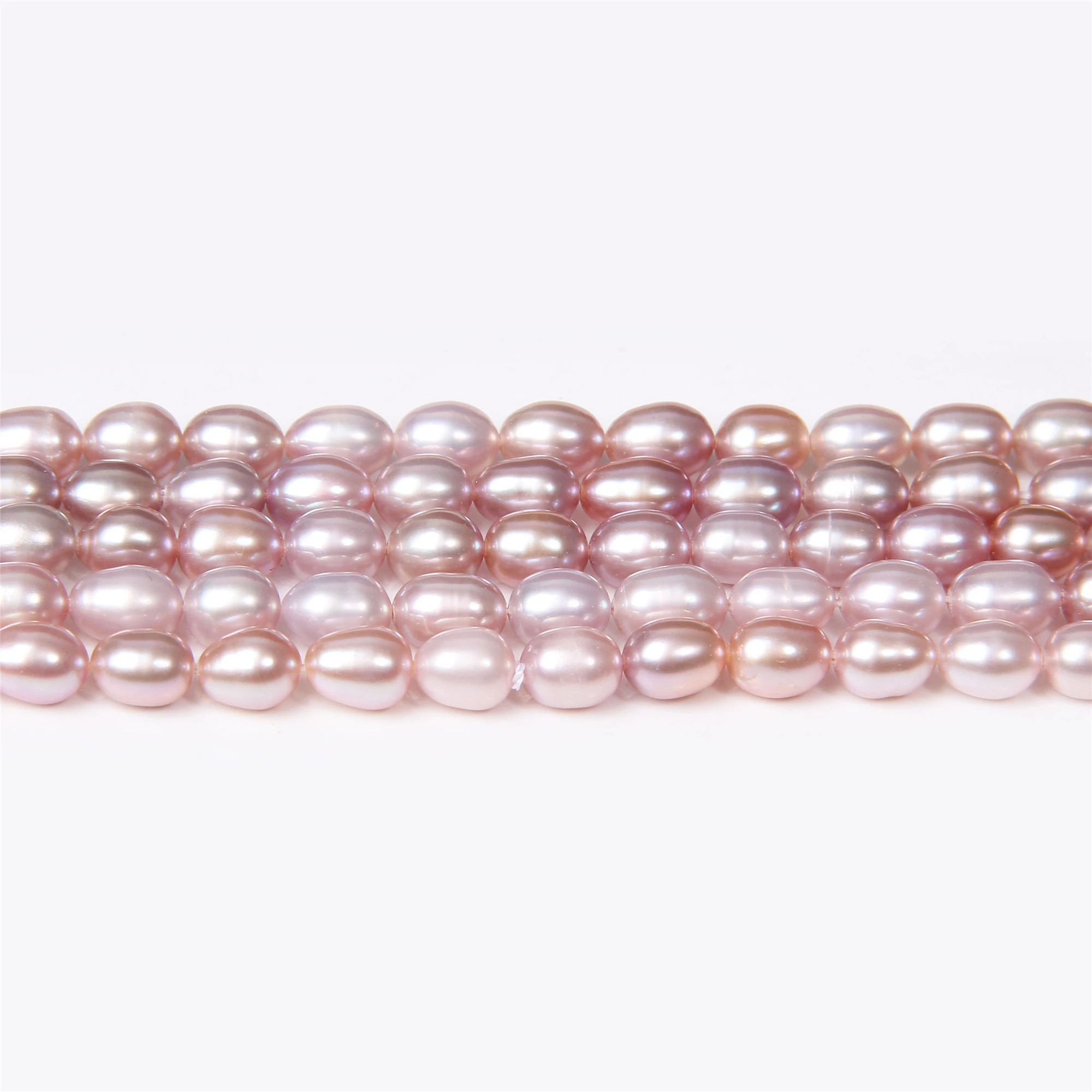 100% Natural Pearl Beads Purple Broque Freshwater Pearls Oval Pink Round Potato For Jewelry Making DIY Craft 14'' | Украшения и
