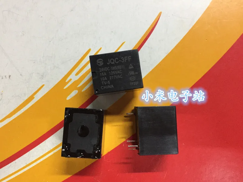 

JQC-3FF 24VDC-1HS -1ZS (551) Jintian relay 10A 277VAC 4 feet 5 feet