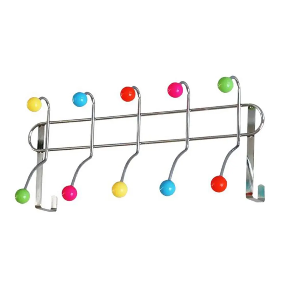 Вешалка для одежды с крючком не оставляющим следов 10 крючков кухни спальни