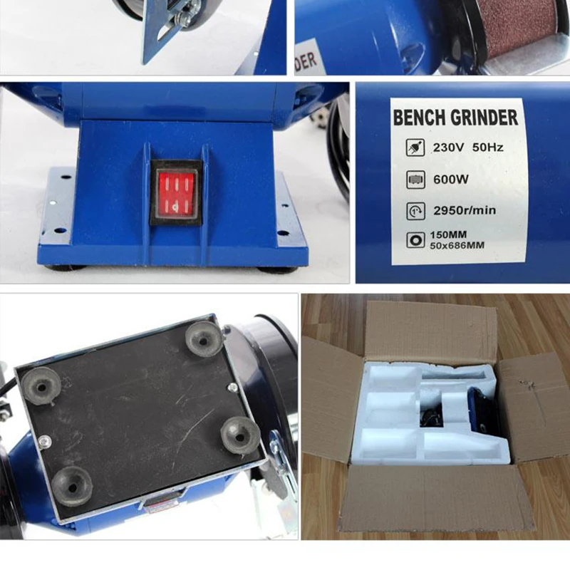 Настольная шлифовальная машина 350 Вт настольная экспорт в Германию по хорошей