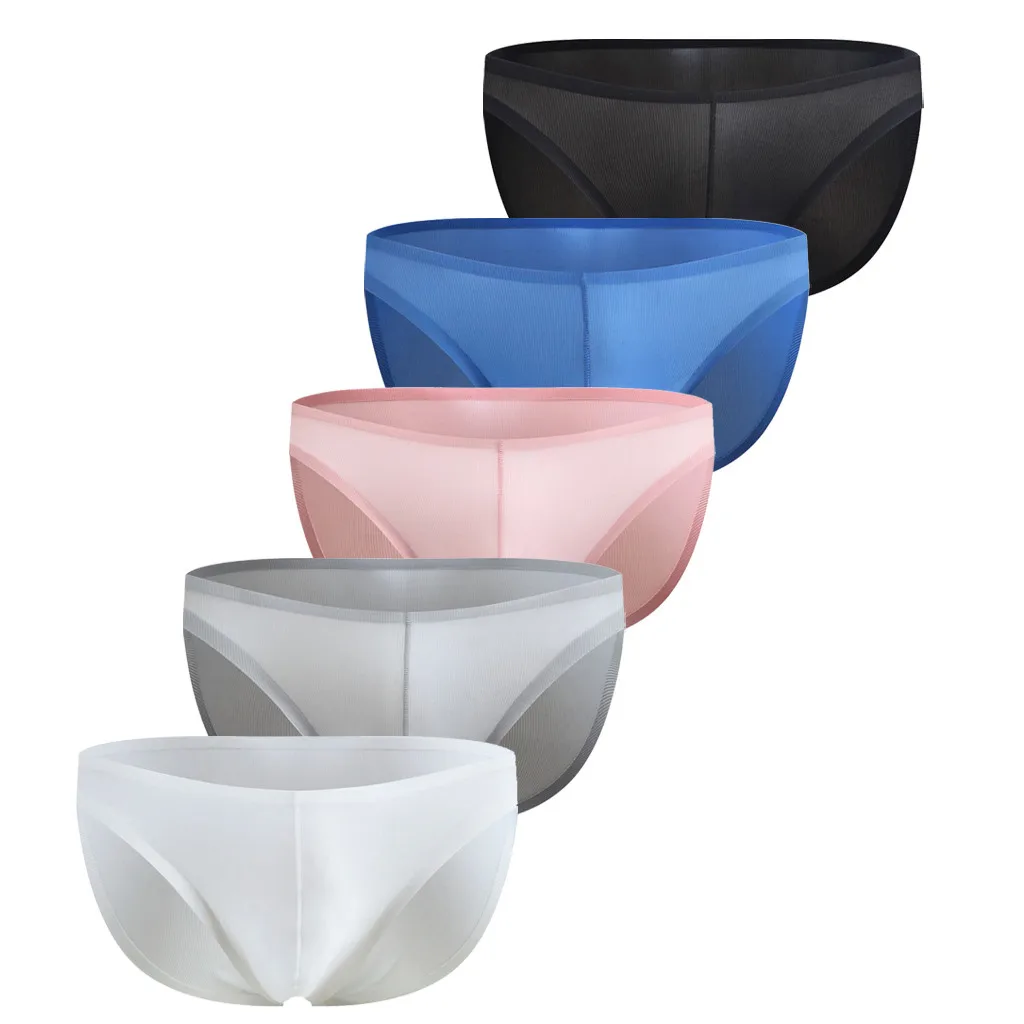 Для мужчин детское нижнее белье Модная Тонкая Сетка Прозрачный простое и удобное