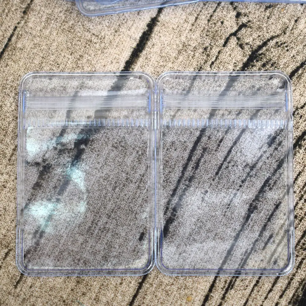 

50/100/200x Small Zip Lock Plastic Bags Transparent Jewelry Ziplock Resealable Plastic Clear Storage Bag New Plastic Poly Clear