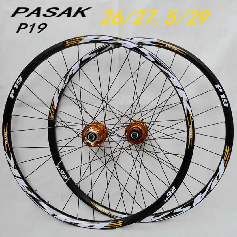 CNC 26 27 5 29 дюймов MTB горный велосипед полость спереди 2 сзади 4 подшипники диск