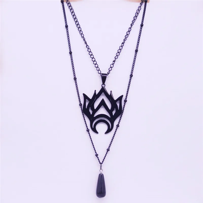 Ожерелье из нержавеющей стали в готическом стиле для мужчин и женщин N4103S03 |