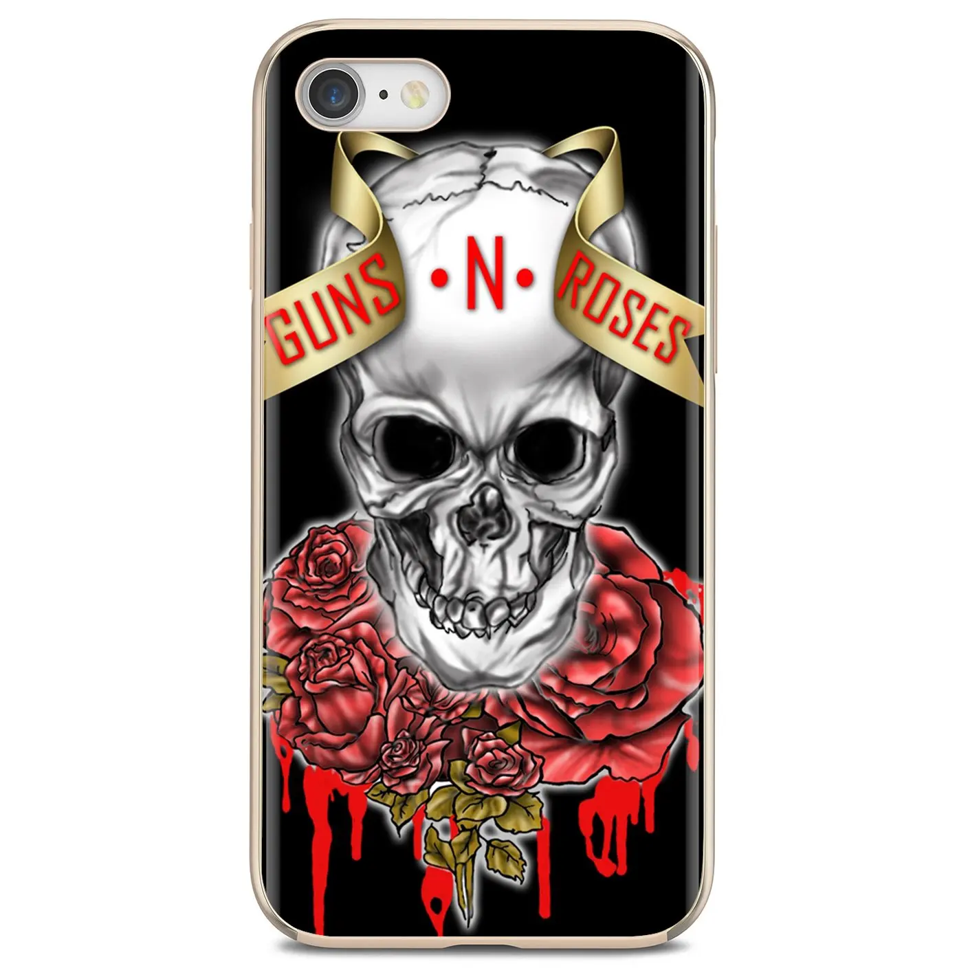 Силиконовый чехол guns n roses для Samsung Galaxy A10 A30 A40 A50 A60 A70 S6 Active Note 10 Plus Edge M30|Бамперы| |