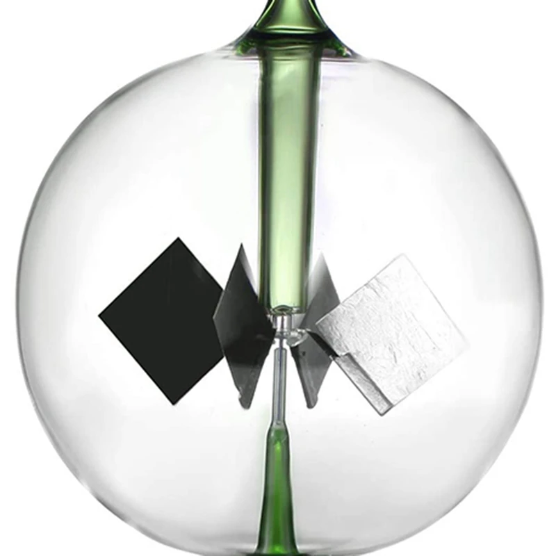

Green Solar Power Radiometer Crookes Solar Energy Spinning Vanes Windmill Gift Home Desk Decoration