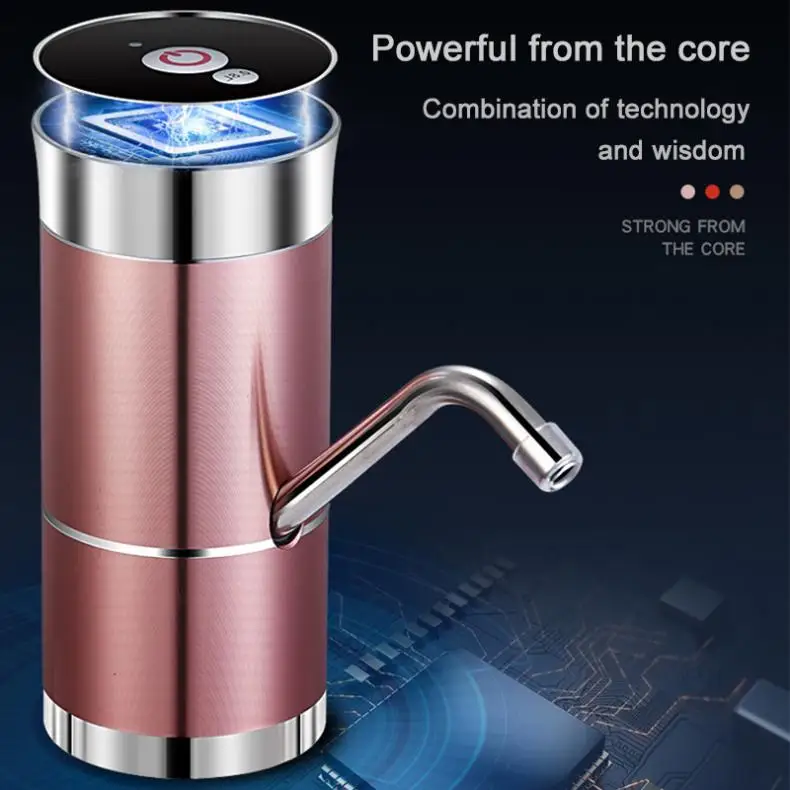Drinking Water Pumps Two Kinds Double Pump Portable Push-button Rechargeable Electric Intelligent | Бытовая техника