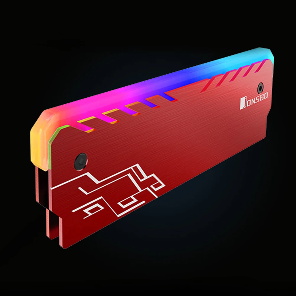 Кулер Jonsbo RGB теплоотвод ОЗУ DDR DDR3 DDR4 для настольных ПК и игр | Компьютеры офис