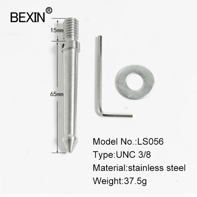 Винт для штатива с шипами длинный быстроразъемный монопода крепление на ногу