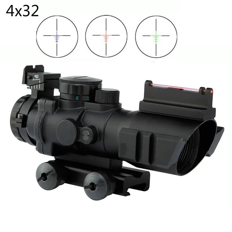 Оптический прицел 4x32 Acog оптический Милано 20 мм тактический для охотничьей