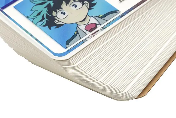 1 шт. мультфильм японское аниме My Hero Academy записные книжки кольцо Пряжка пустые слова книга карта памяти Pad блокноты канцелярские подарки