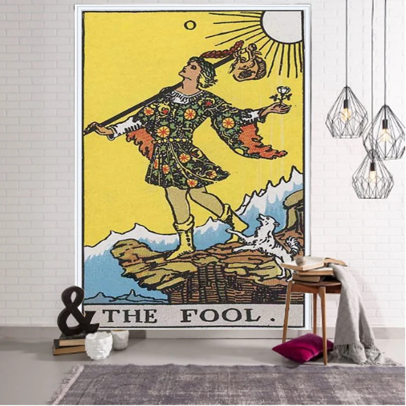 

Tarot card decoration tapestry wall covering mandala witchcraft decoration tapestry hanging home living room bedroom