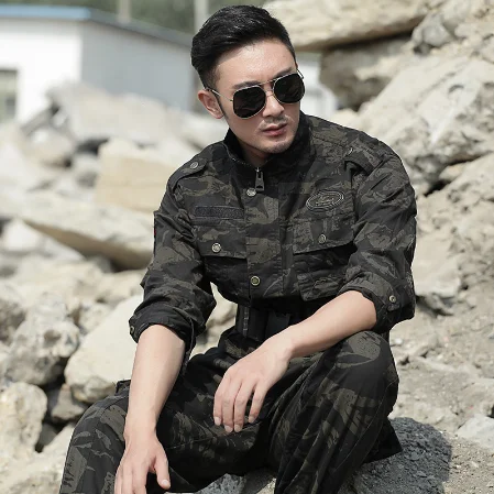 

Winter Cotton Military Hunting Clothes Men Women Uniforme Militar Tactical Combat Warm Ghillie Suit Black Hawk US Army Uniforms