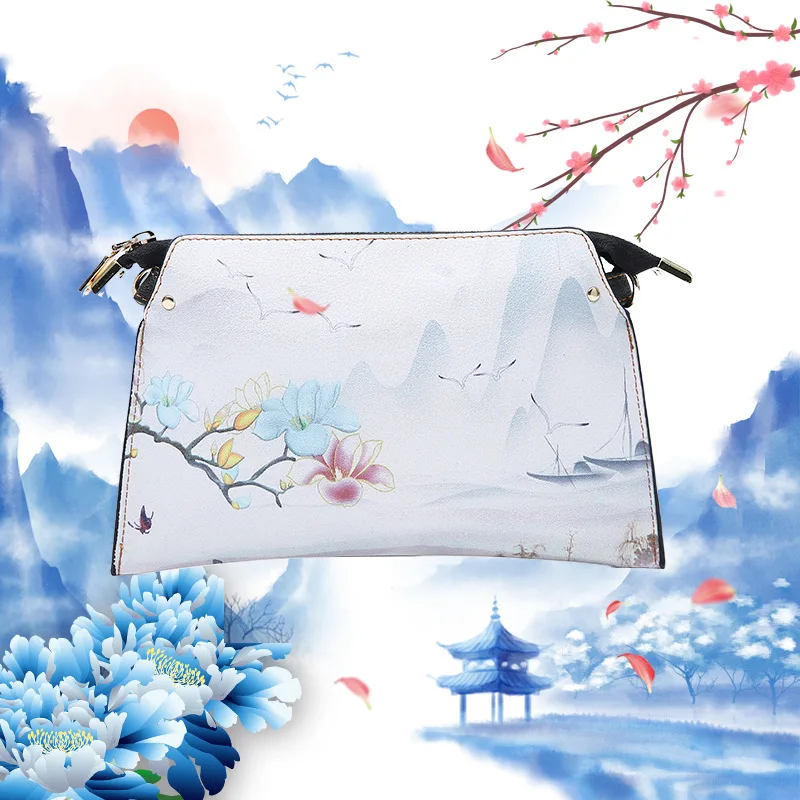 Женская сумка 2019 Новый стиль ретро национальная кожаная женская ручная