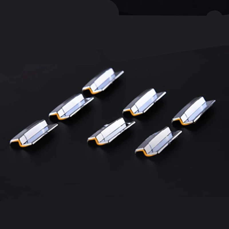 7 шт. декоративные наклейки для кнопки переключения дверей автомобиля|Лепнина