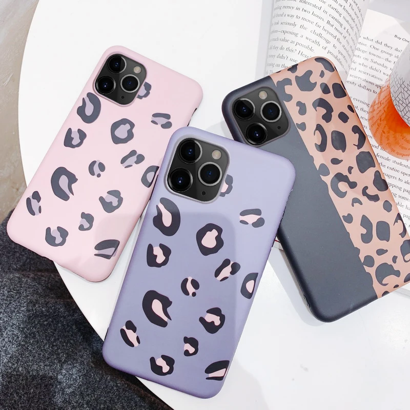 Чехол для телефона с леопардовым принтом чехол Iphone 11 Pro XS Max XR X 8 7 6 6S Plus роскошные