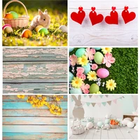 shengyongbao art fabric photography backdrops easter day and wood planks theme photo studio background 19117fh 04