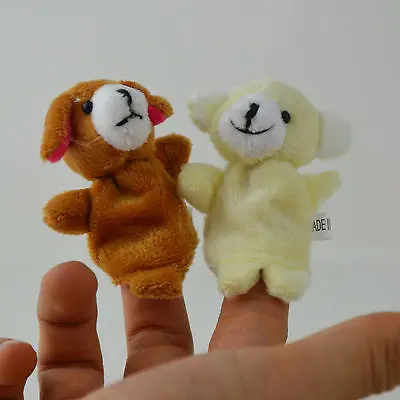 Новые Симпатичные 10 шт. Палец Кукольный игрушки Развивающие детские в виде