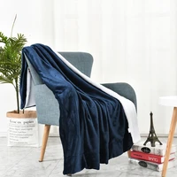 130x160cm flannel blanket double layer thick sherpa throw blanket for winter soft sofa bed couch frazadas manta de cama cobertor