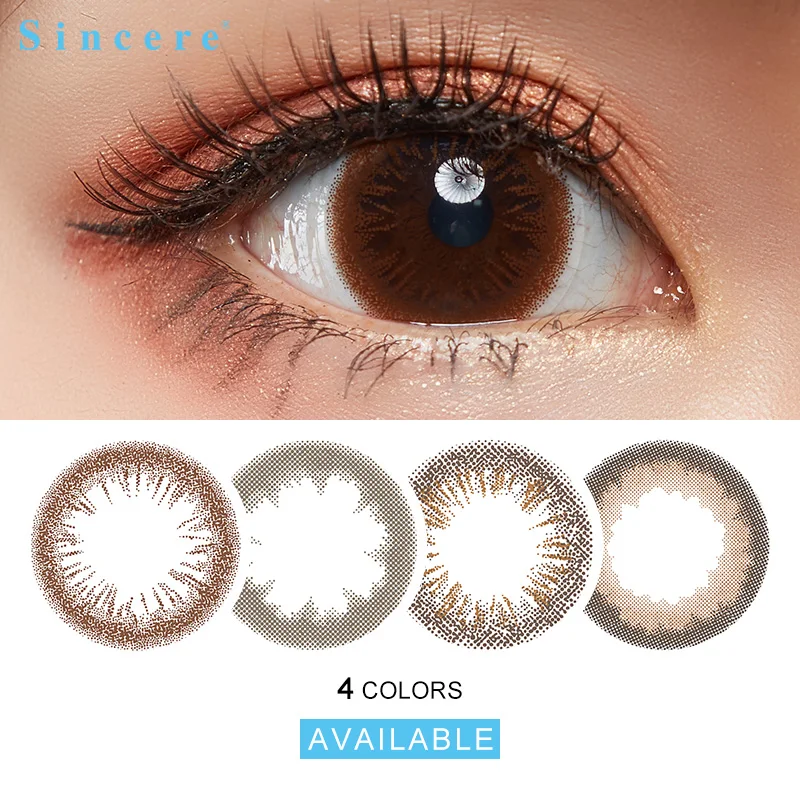 Sincere vision Brand FAIRY 1day Dolly Brown color Contact Lenses 0-900 diopter for eyes Day throw Natural Color Lens 6pcs/box
Sincere vision Brand FAIRY 1day Dolly Brown color Contact Lenses 0-900 diopter for eyes Day throw Natural Color Lens 6pcs/box