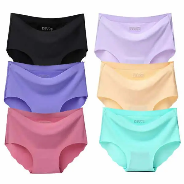 Женские трусики нижнее белье сексуальные женские однотонные белье|Женские
