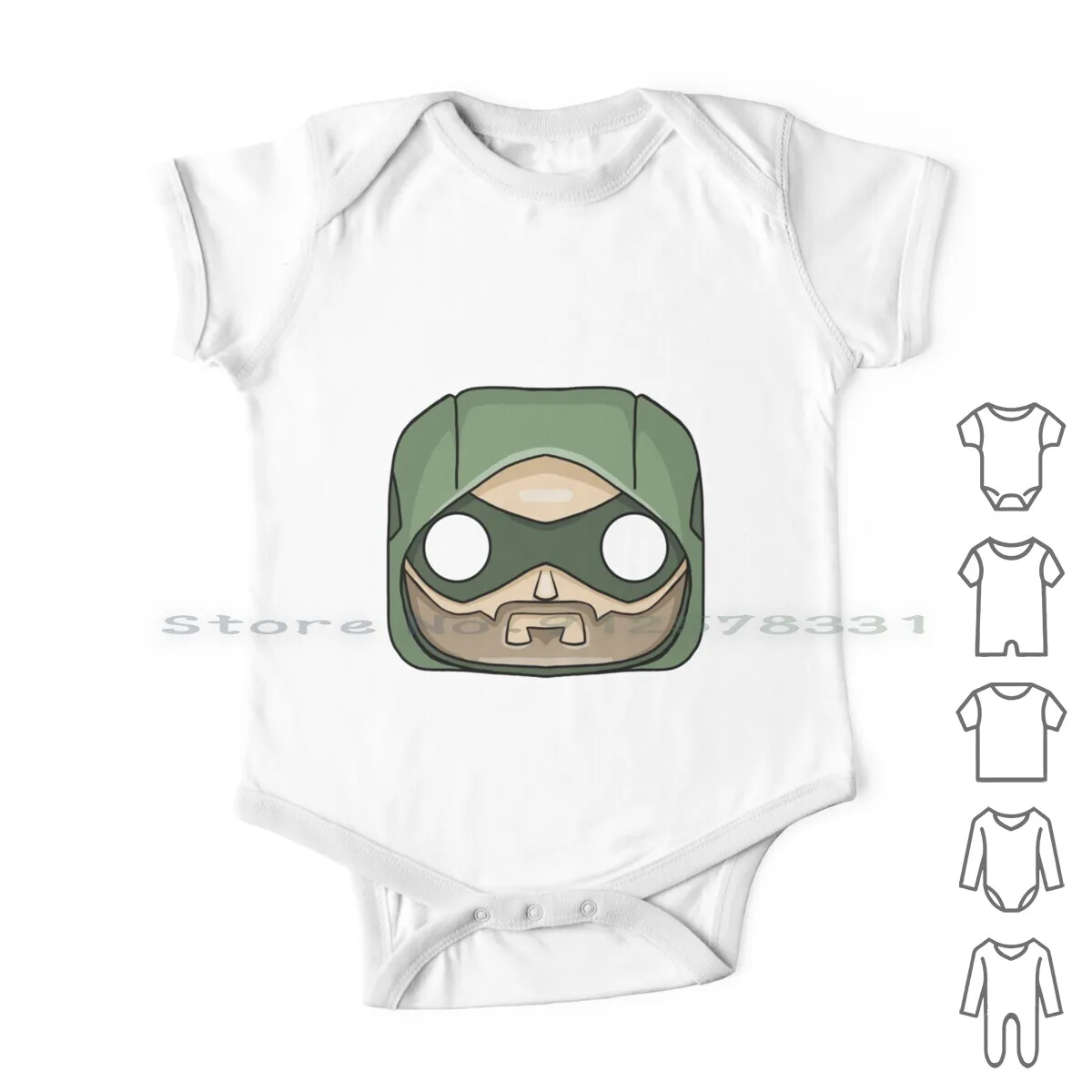 

Green Arrow Cw Newborn Baby Clothes Rompers Cotton Jumpsuits Green Arrow Cw Dctv Comics Infant Long Sleeve Sleeveless One-Piece