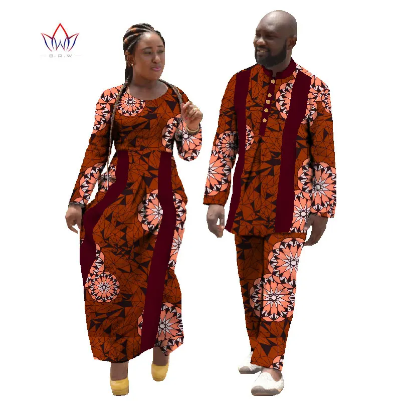 Bintarealwax Африканский принт платья для женщин в африканском стиле фут длинное