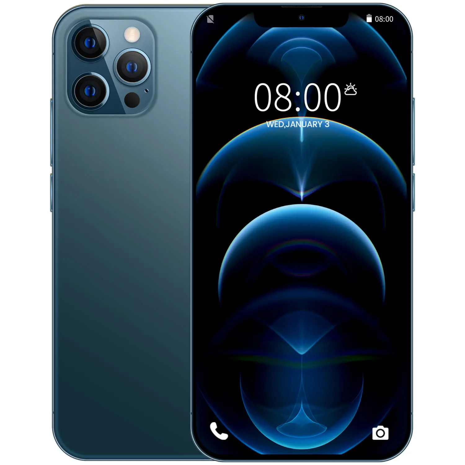 

Global I12Pro 6.7 Inch 8+256GB 16+32MP 10 Core 6800mAh GPS Andriod Cell Phone MTK6889 Fingerprint Face Unlock 5G Smart Phone