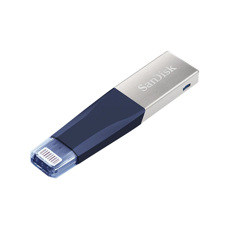 SanDisk USB флэш-накопитель iXPand OTG разъем Lightning U диск 3 0 Флешка 32 Гб 64 128 ГБ