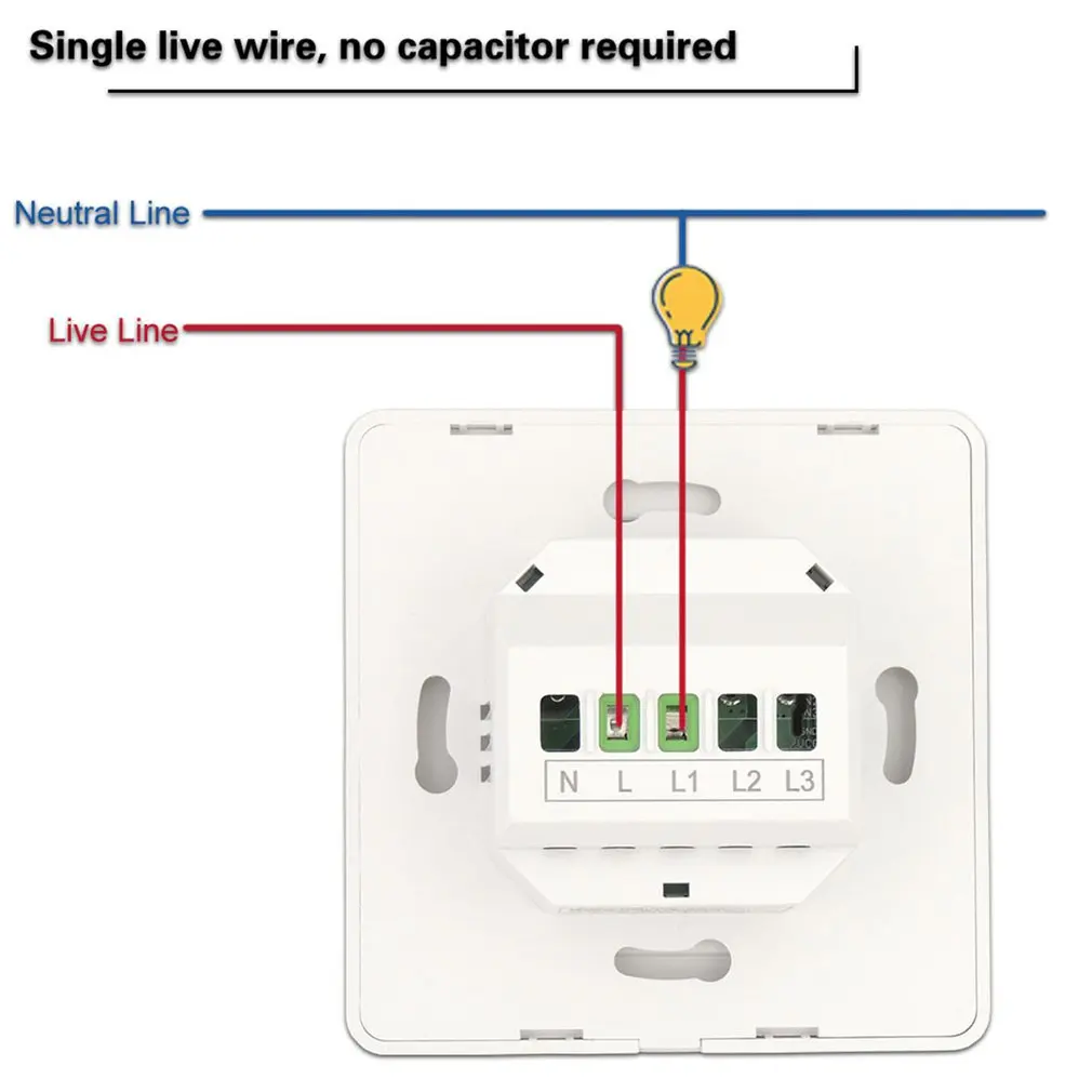 Настенный сенсорный выключатель для умного дома с поддержкой Wi-Fi | Обустройство