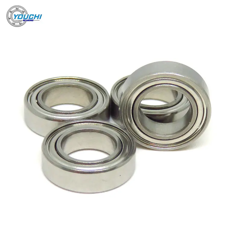 Youchi 10pcs SMR148 ZZ 8x14x4 440C Stainless Steel Ball Bearings MR148 Z SMR148Z L1480Z 8*14*4 #5 Stainless Steel Radial Bearing