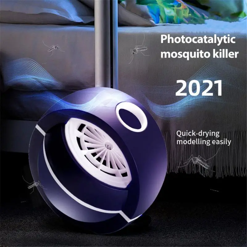 

Mosquito Killer Lamp LED Photocatalytic Household Indoor Physical Mosquito Trap Night Light USB Charge LED Light Touch Repellent