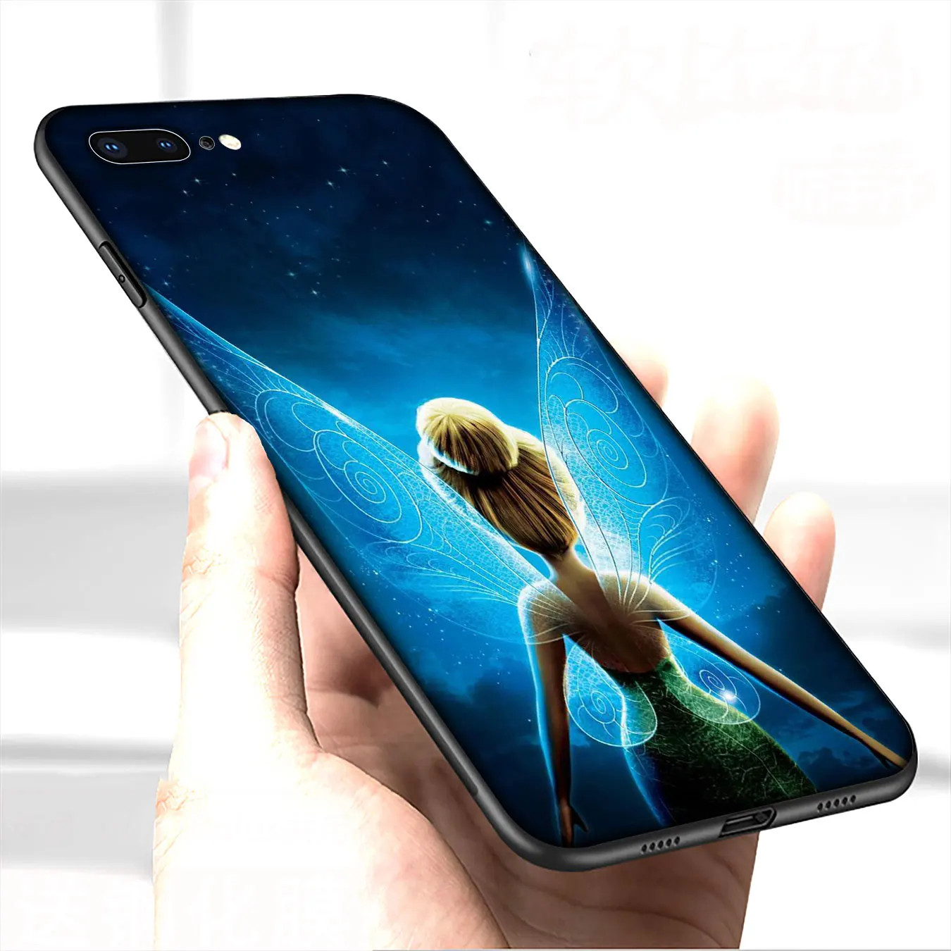 IYICAO eter Pan Wendy Tinkerbell Tinker bell Soft Silicone Phone Case for iPhone XR X XS 11 Pro Max 5 5S SE 6 6S 7 8 Plus Cover | Мобильные