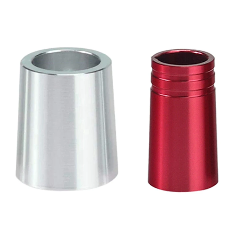 

22 Pcs Golf Tip Metal Ferrules Irons Golf Club Accessories, 10 Pcs Silver & 12 Pcs Red