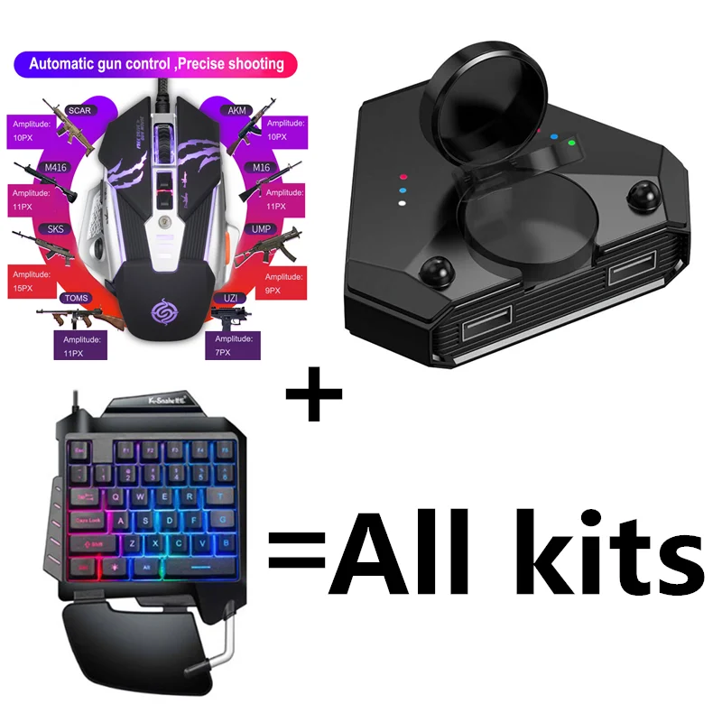 PUBG Muilt function мобильный Геймпад контроллер Bluetooth 5 0 стрельба игровая клавиатура