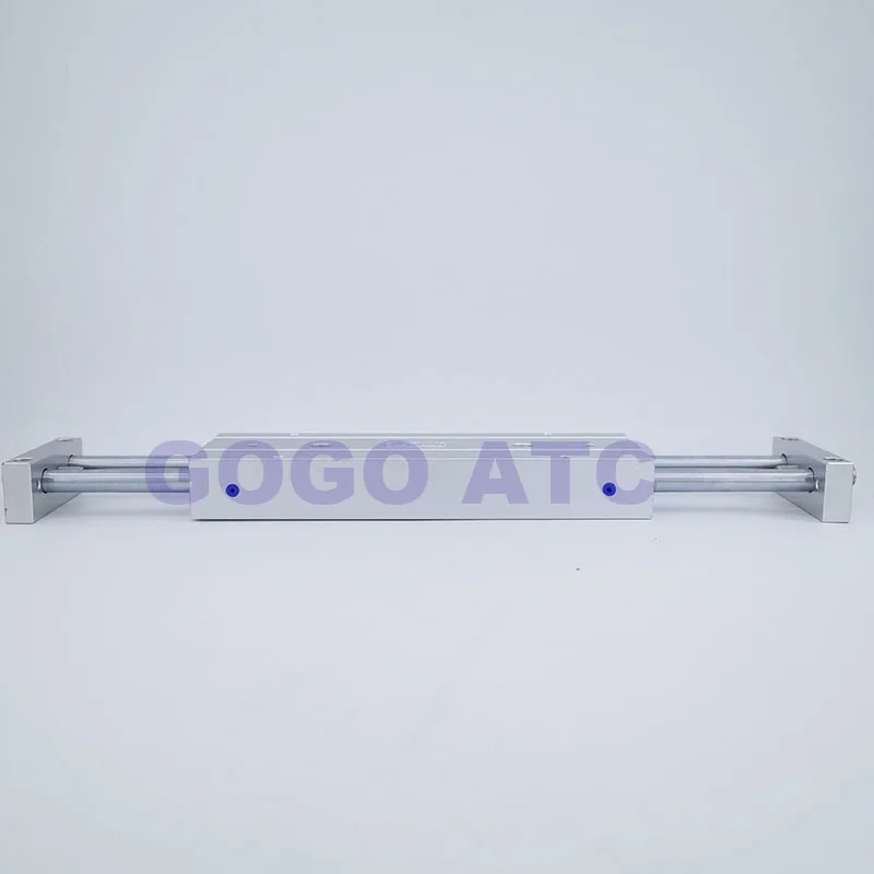 Пневматический привод GOGO двойной поршневой шток диаметр отверстия 20 мм ход 25/50/75