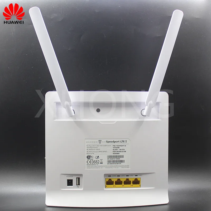 Huawei B593 with Antenna 4G LTE CAT4 150Mbps Wireless Router CPE WiFi PK B310,E5172