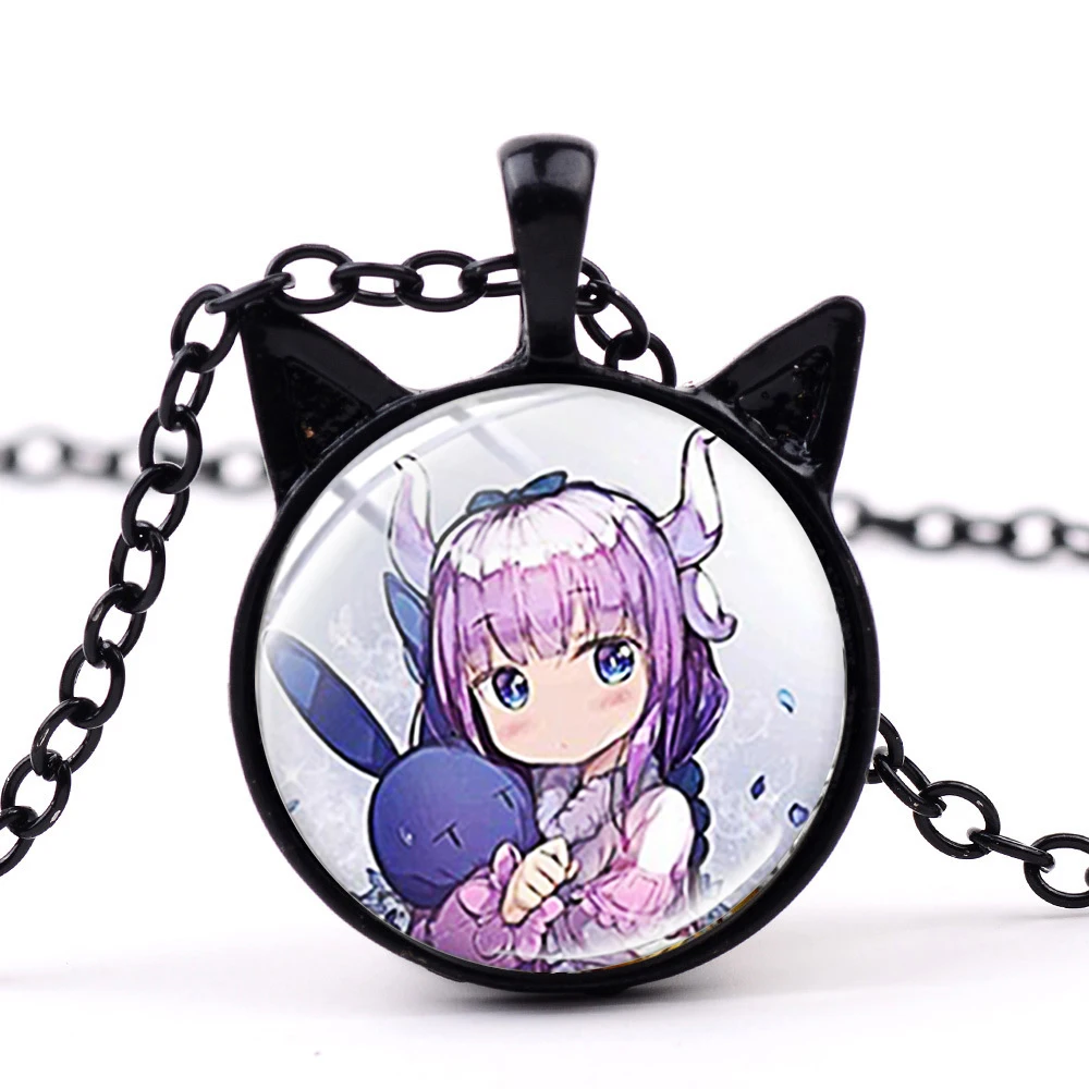 SONGDA Новые Kawaii Kanna Камуи с украшением в виде кошачьих ушек подвеска форме Цепочки и