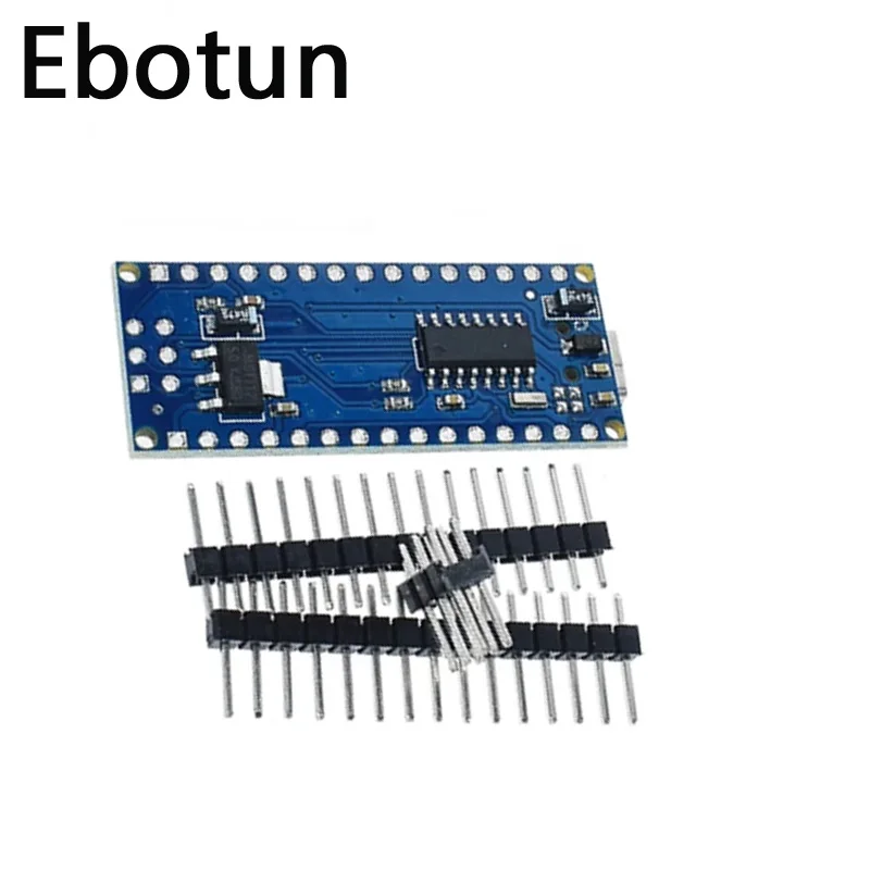 Плата Atmega328 ATMEGA328P Nano V3 совместимая с Загрузчиком USB-драйвером CH340 16 МГц |