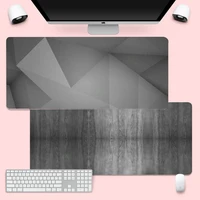 gray beautiful design durable desktop mousepad gaming mousemat xl large gamer keyboard pc desk mat takuo anti slip comfort pad