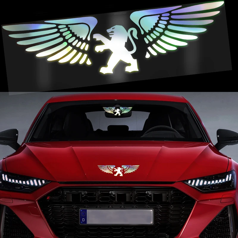 

1Pcs Car creative scratch decals car styling decorative stickers For PEUGEOT 106 206 306 406 207 307 407 301 308 107 2008 3008