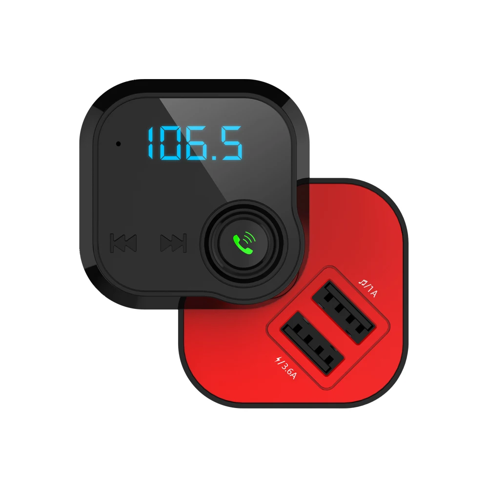 Комплект беспроводной громкой связи KORSEED Bluetooth fm передатчик аудио AUX 3 6a быстрое