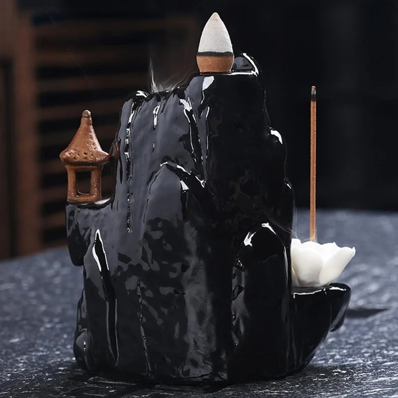 Лидер продаж! Ароматическая курильница Backflow керамическая с водопадом оптовая