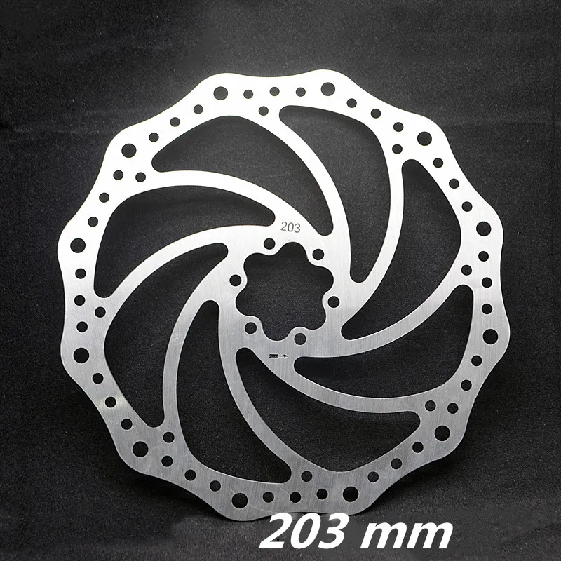 Велосипедный дисковый тормоз с винтами ротор 203 мм для горного велосипеда шесть