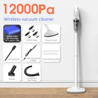 12000pa wireless car vacuum cleaner dual use handheld mini super high power high suction rechargeable vacuum cleaner